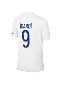 Paris Saint-Germain Mauro Icardi #9 Fotballdrakt Tredje Klær 2022-23 Korte ermer